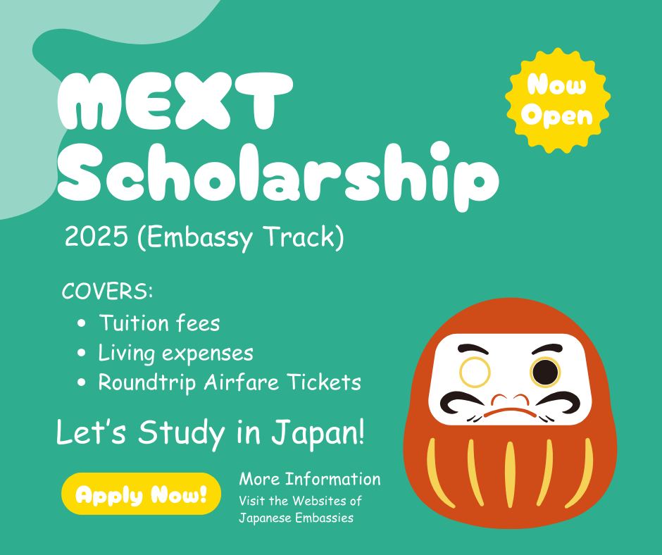 MEXT Scholarship 2025 In Japan (Fully Funded) | ScholarshipPortal